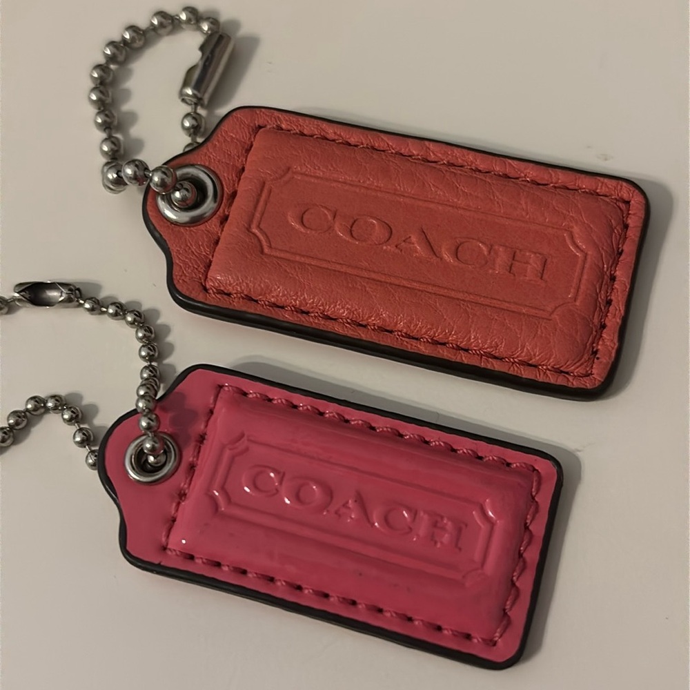 Coach Keychain Tags - Picture 1 of 7